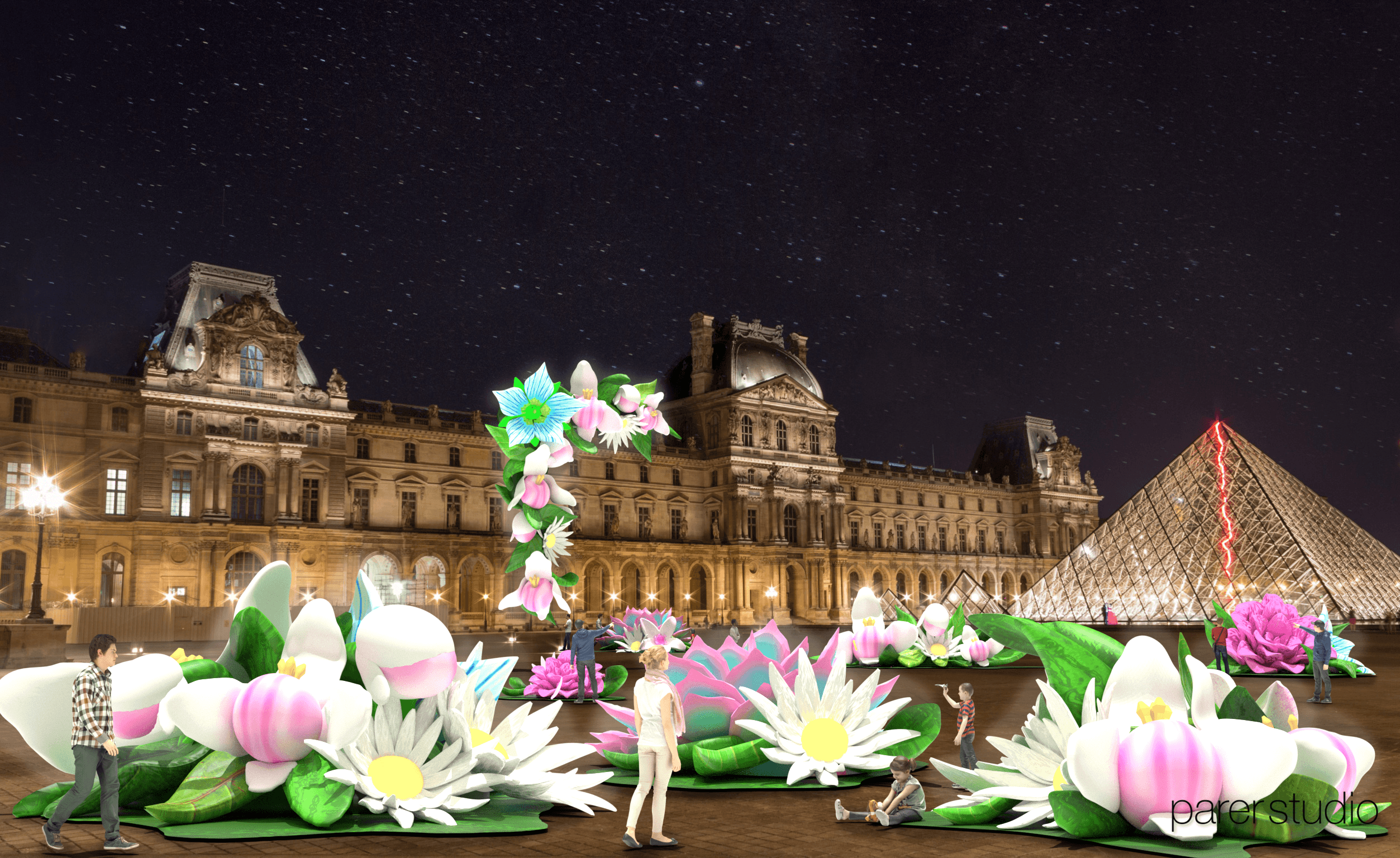 “Lost”:  Amanda Parer’s Largest Illuminated Art Installation