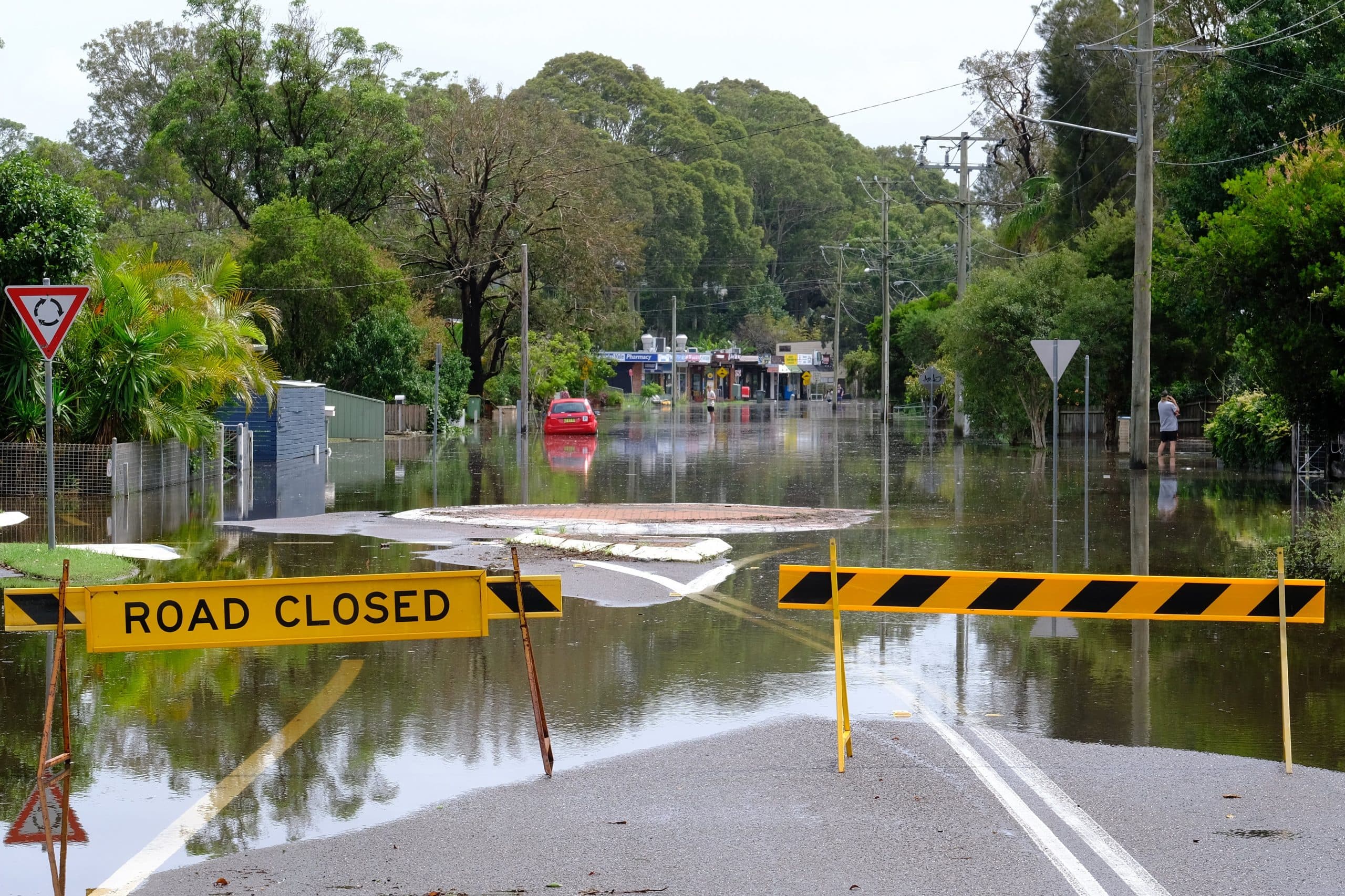 Why do people risk driving through floodwater?