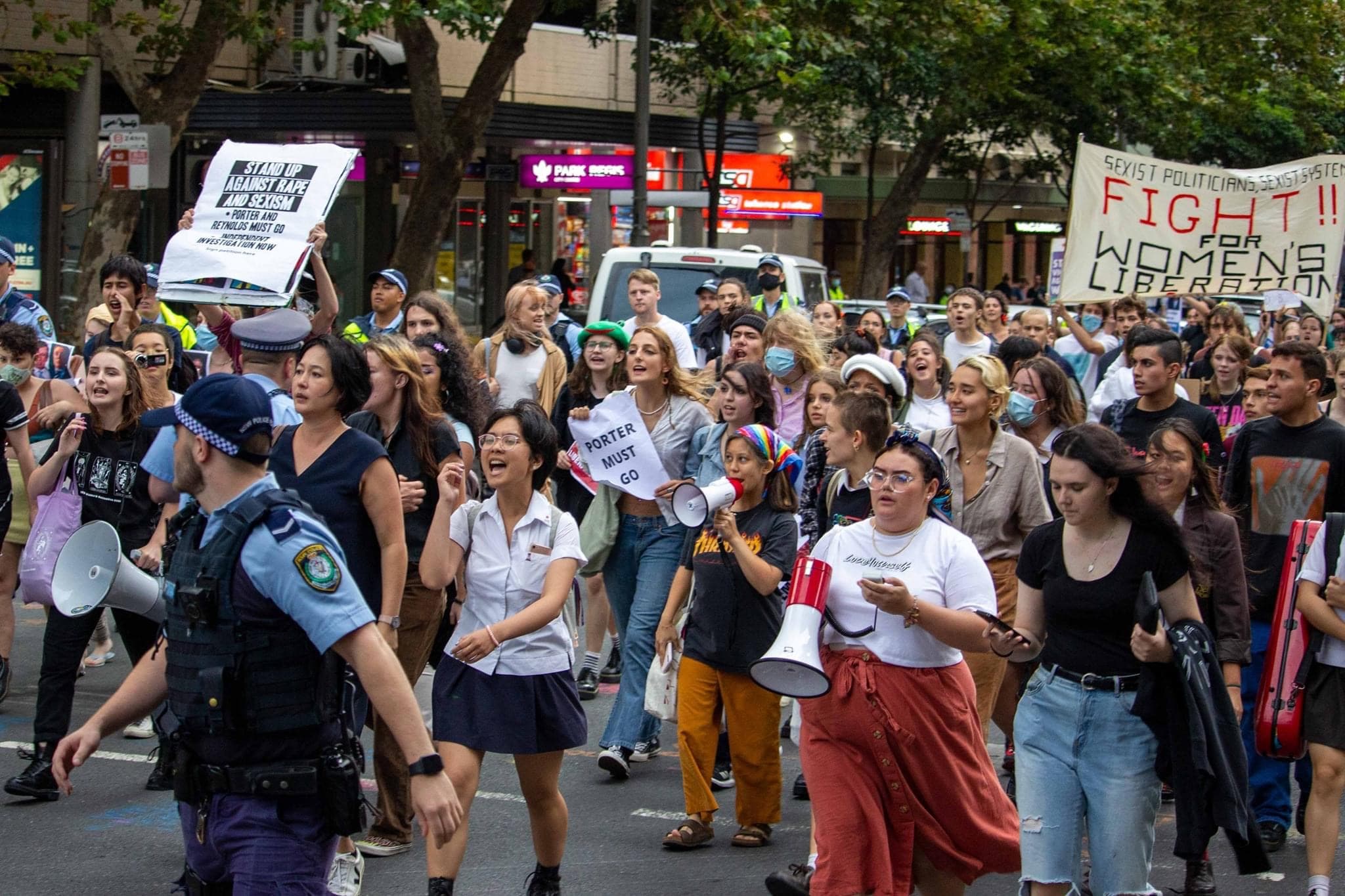 Youth Survivors 4 Justice Rally Against Sexism