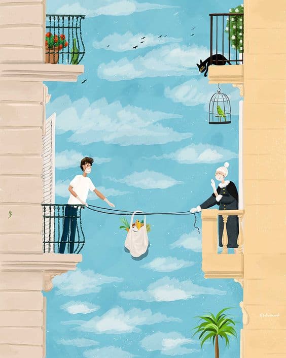 Not next door strangers anymore