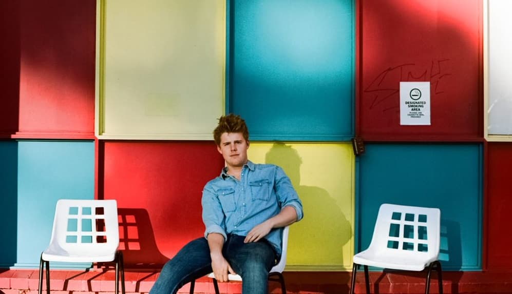 Fergus James. The Star In His Own Film.