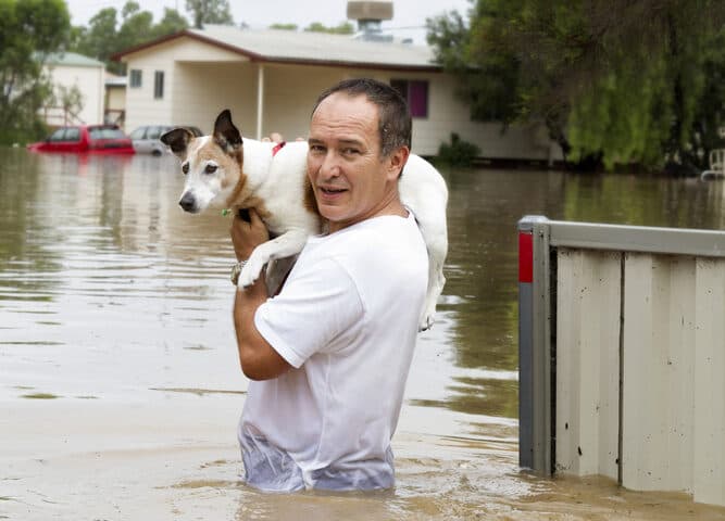 Lennox Head Mum leads floods rescues