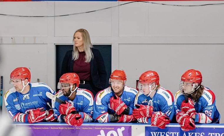 Newcastle Northstars AIHL and Associate Coach Amelia Matheson