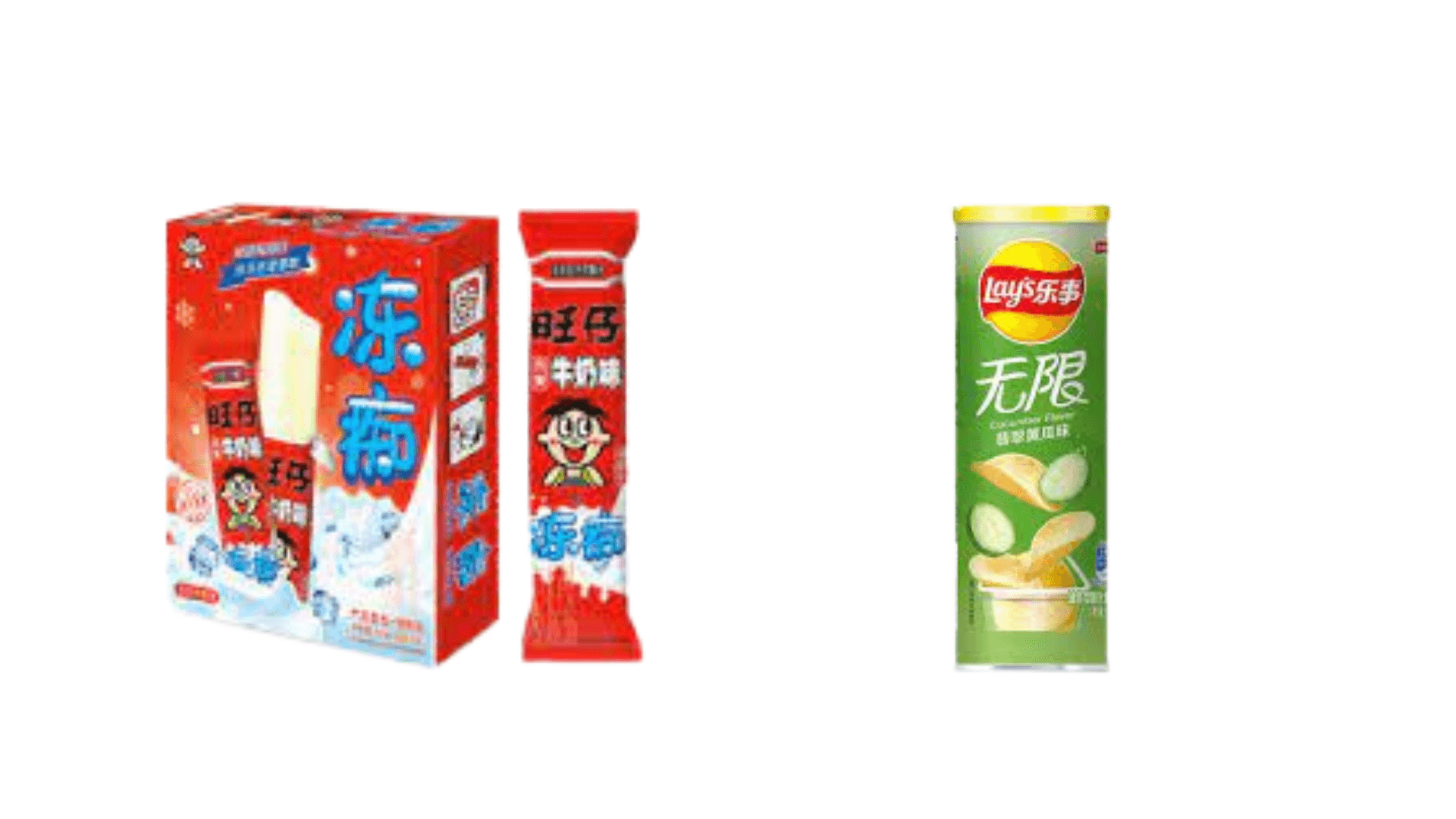 FOREIGN TASTE BUDS: Want Want Milk Ice-cream & Lay’s Cucumber Pringles
