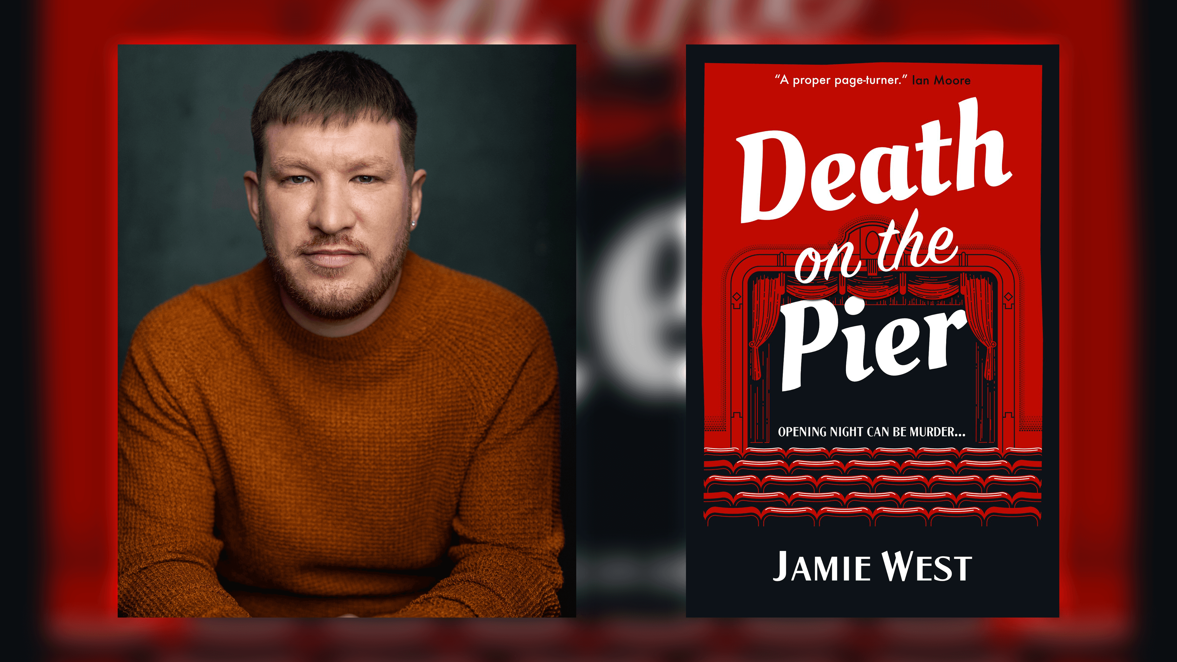 Jamie West on Death on the Pier
