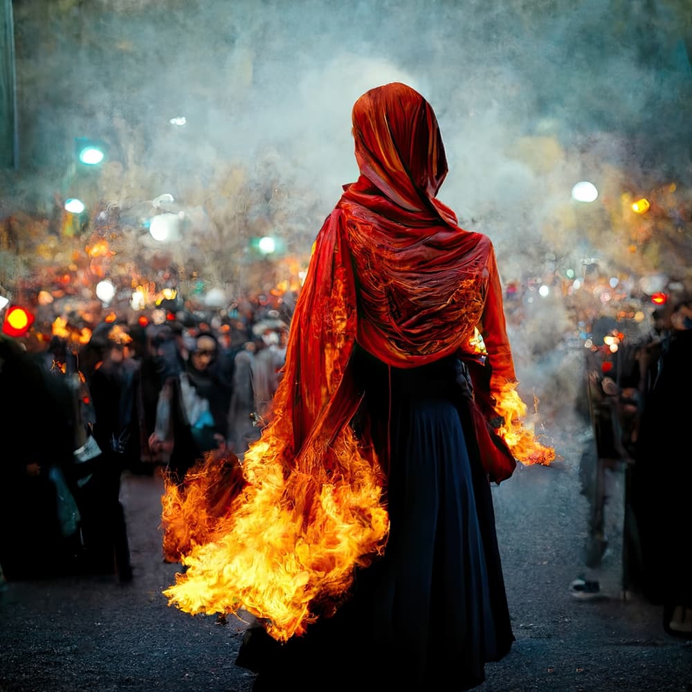 Global Support for Iranians Fight for Women’s Rights