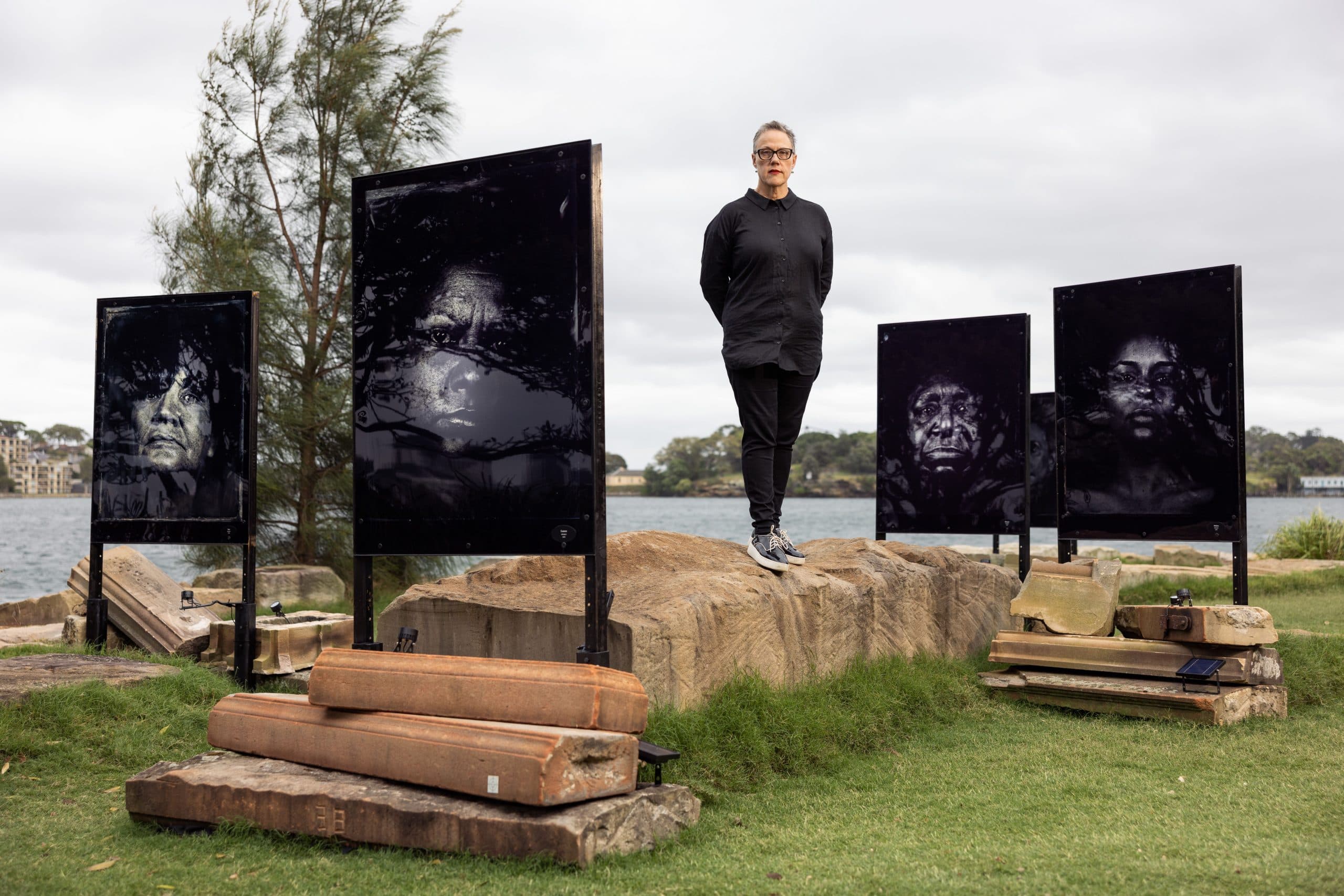 Culture at Barangaroo: Sydney Festival artwork depicts striking portraits of First Nations women and girls