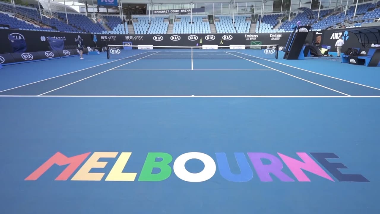 Why be grand when you can be glam: the Australian Open’s ‘Glam Slam’