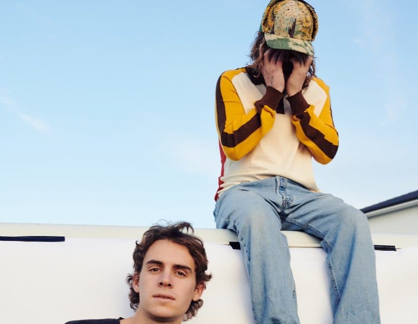 Hanging out with Royel Otis