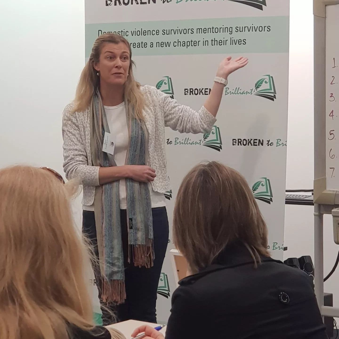 Financial workshops empower women escaping abuse