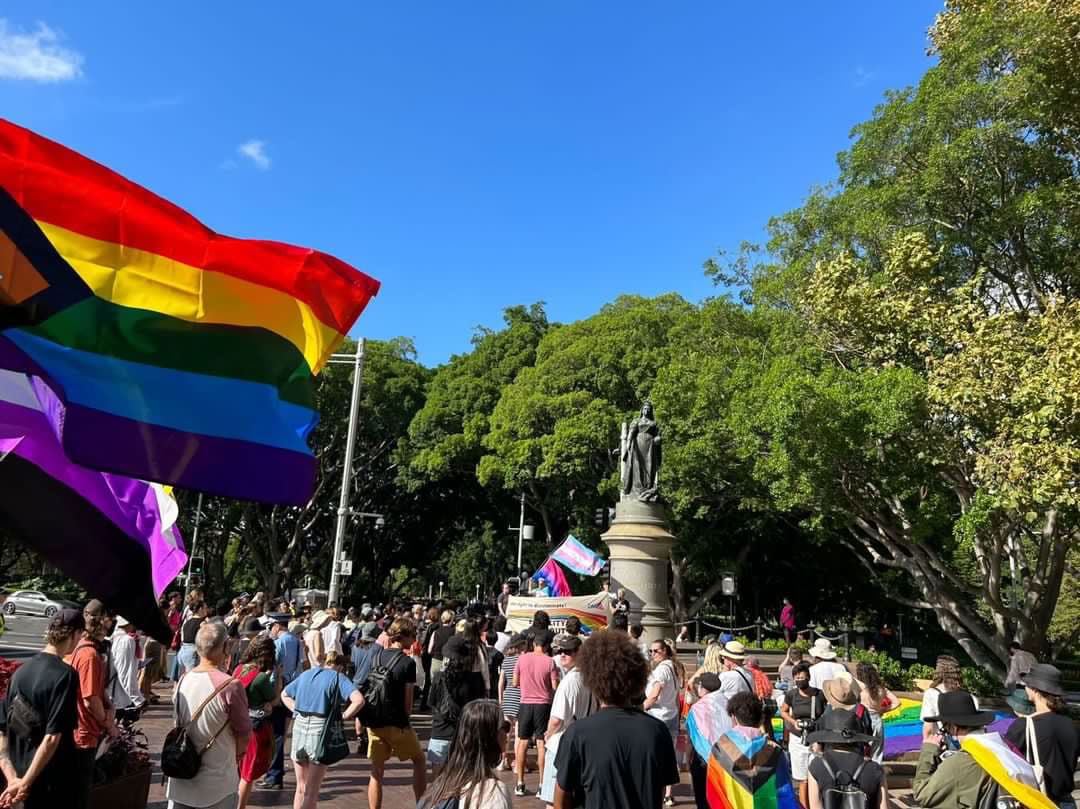 Pride in Protest calls for solidarity following Sydney protestors being rushed by mob