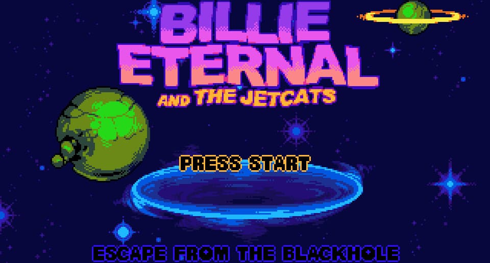 Billie Eternal go retro with ‘Escape from the Black Hole’