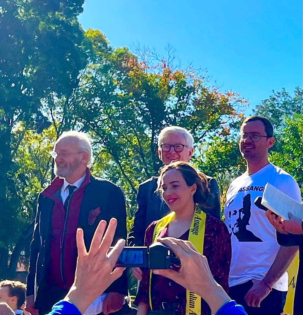 On the Release of Assange – Wife Stella Speaks Out