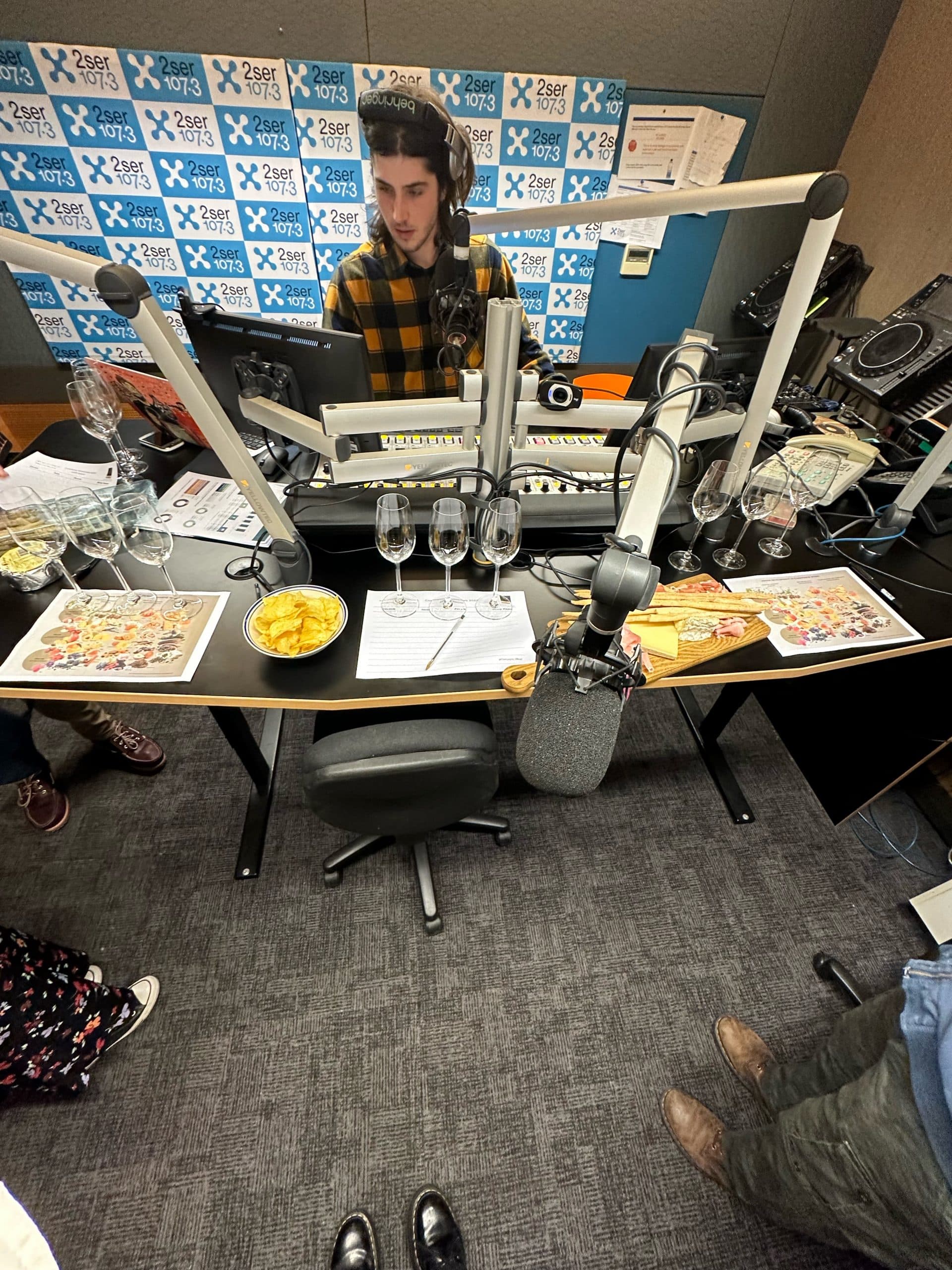 Drive does Champagne with John Noble