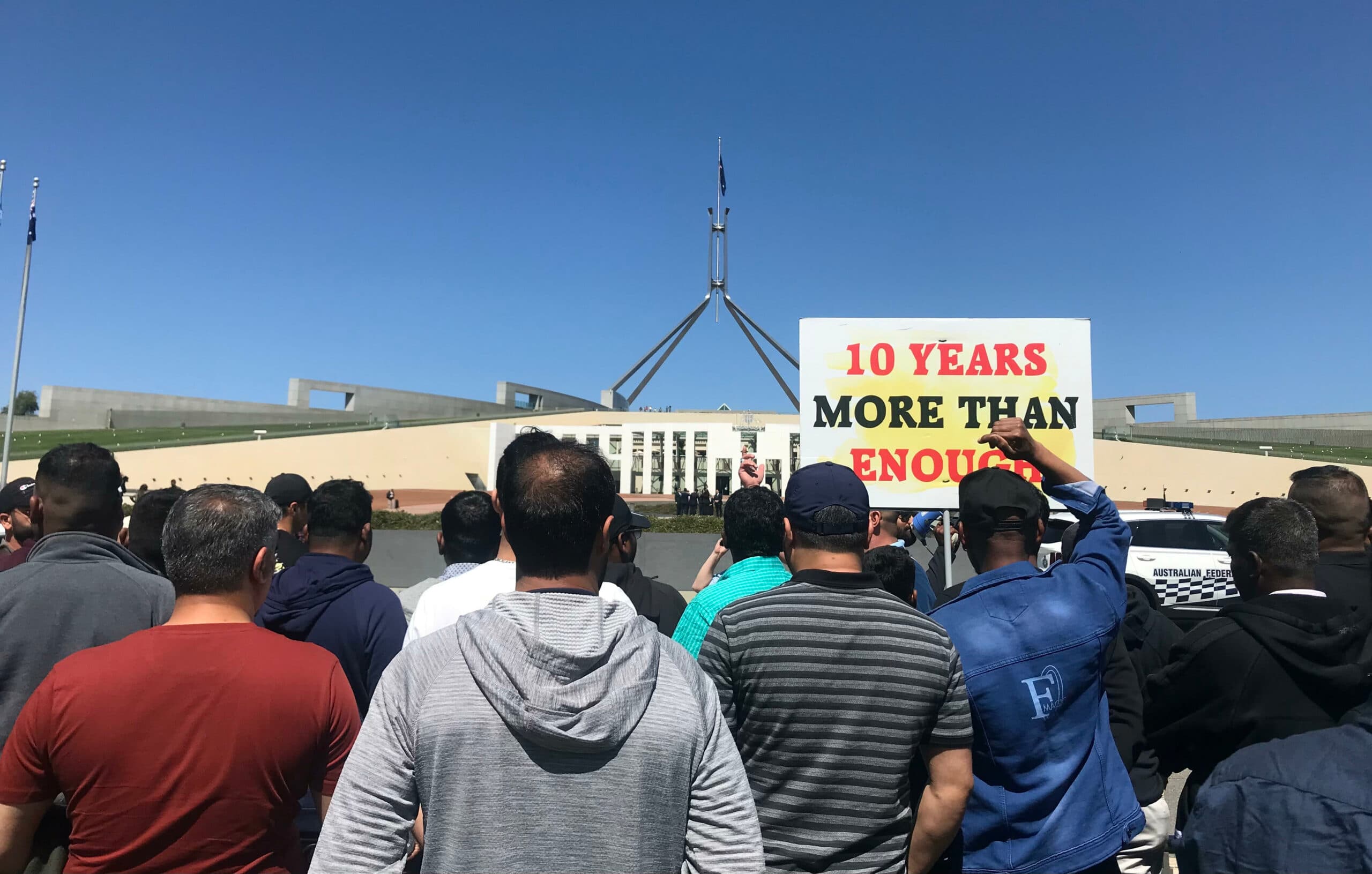 From Melbourne to Canberra, Women Refugees Walking for Freedom.