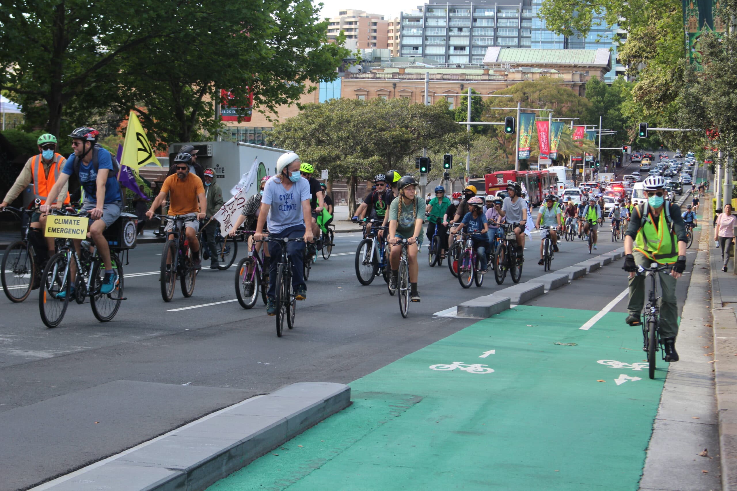Protest in Sydney against COP28 summit