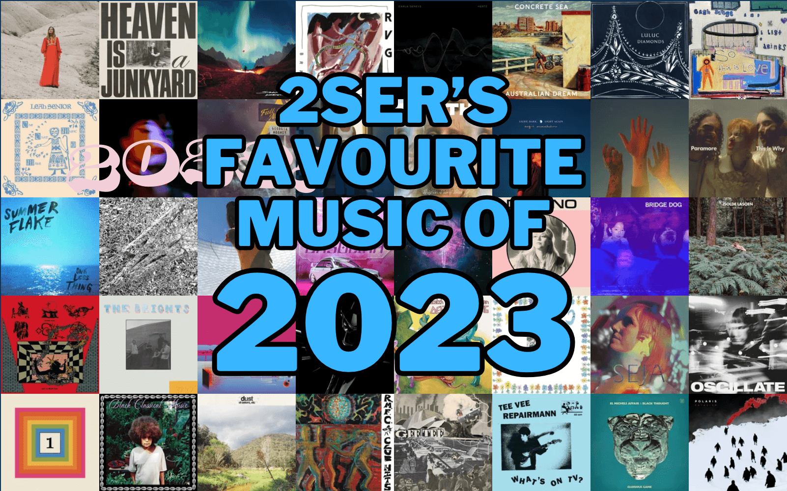 2SER’s Favourite Music of 2023!