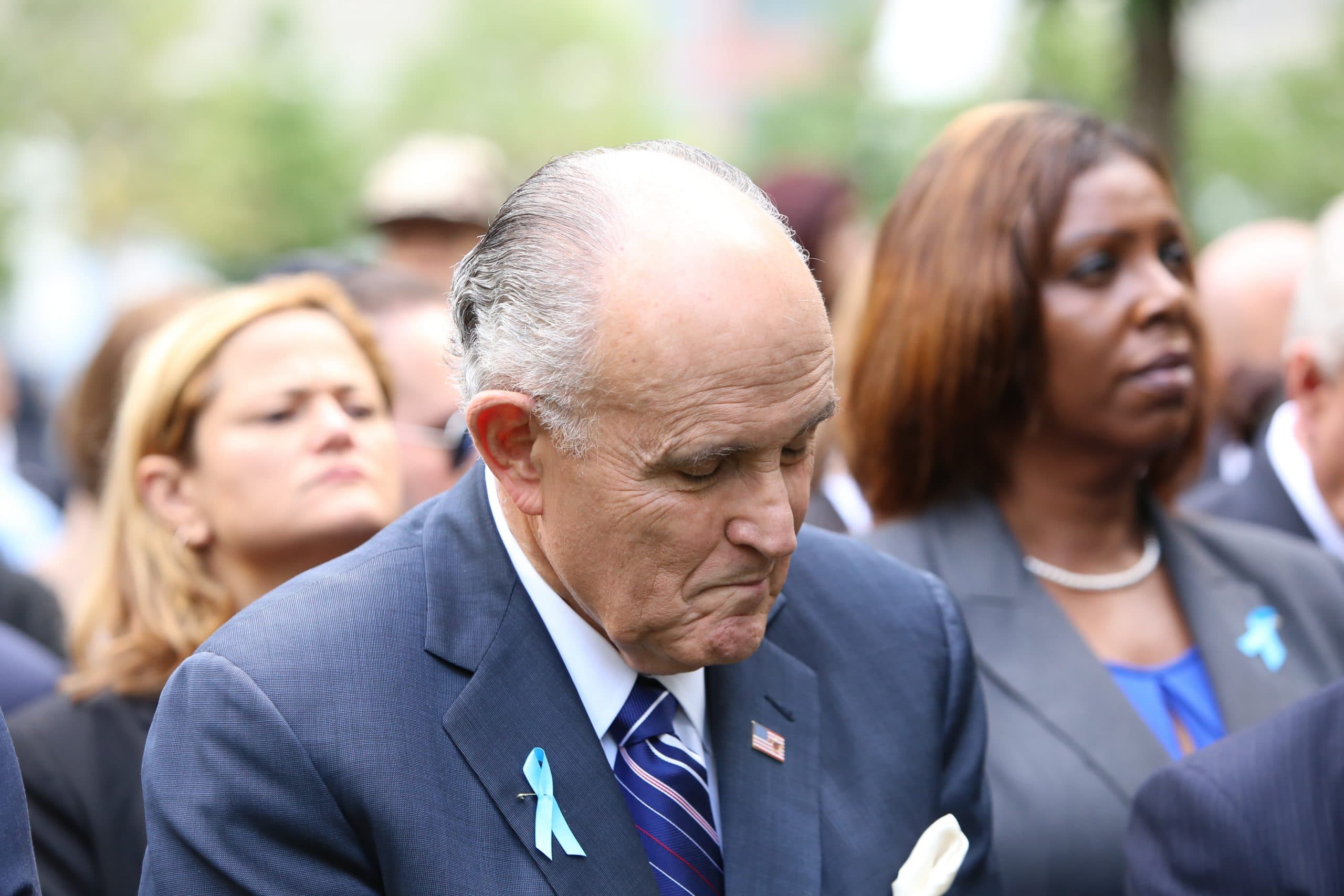 Whopping fine for Giuliani as Trump powers on