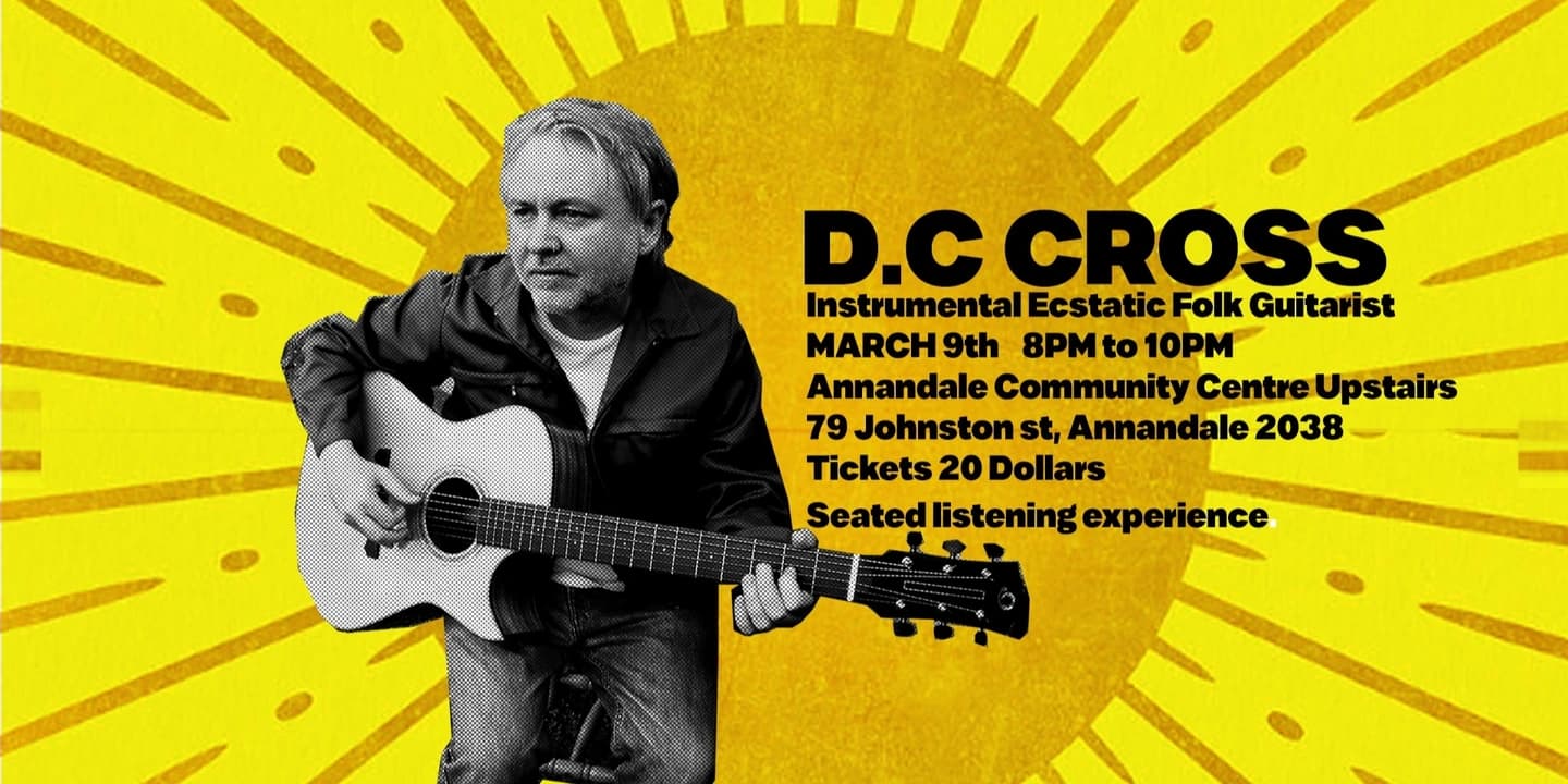D.C Cross on his album Wizrad and new intimate acoustic show
