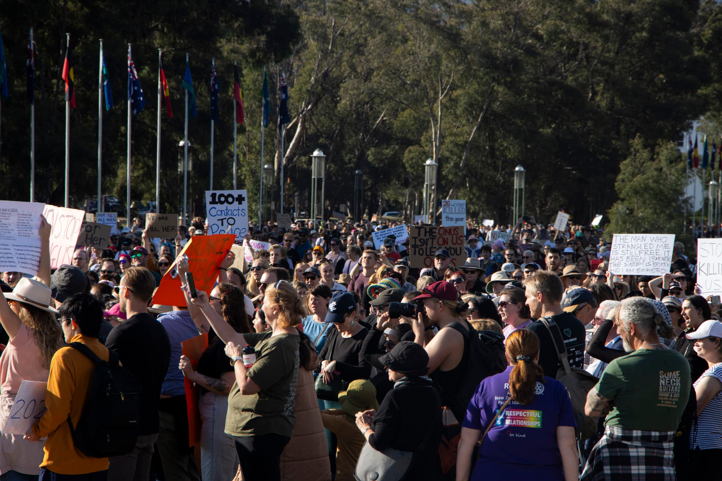 How politicians reacted to national DV protests