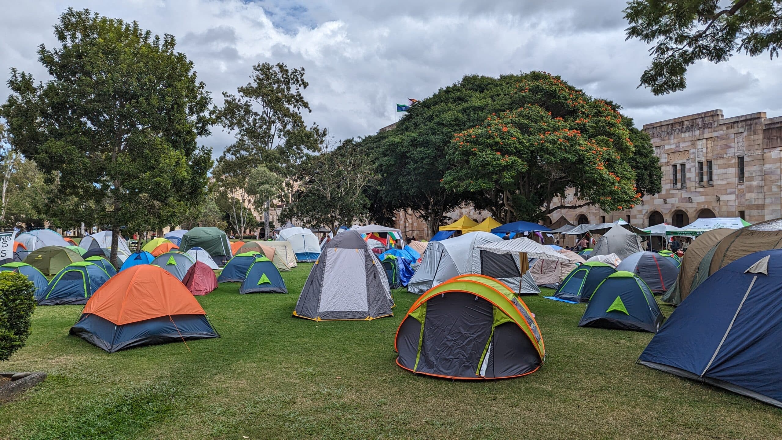 Pro-Palestine Camps Demanding Change At Universities Around Australia