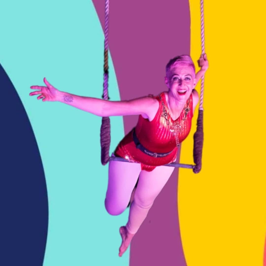 50Up Aerial at Sydney Trapeze School