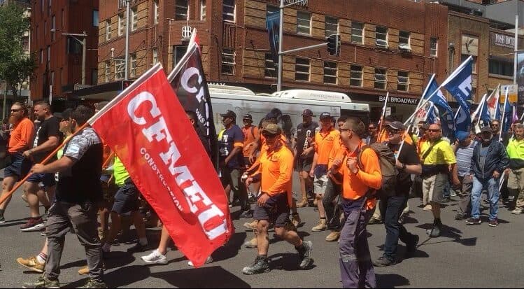 CFMEU in turmoil