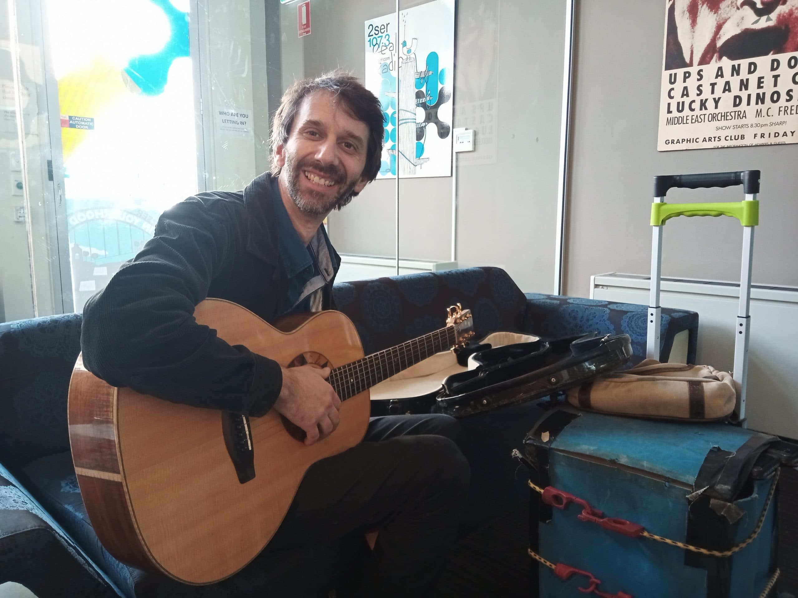 SYDNEY SONGWRITER – NIC CASSEY LIVE in the Studio