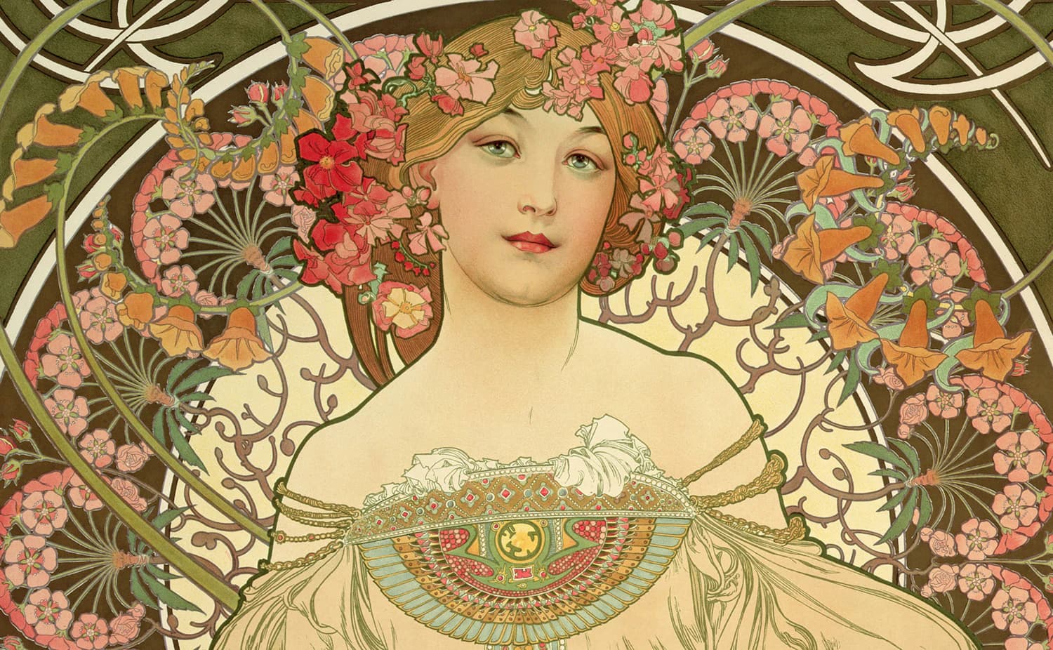Alphonse Mucha Spirit of Art Nouveau Exhibition