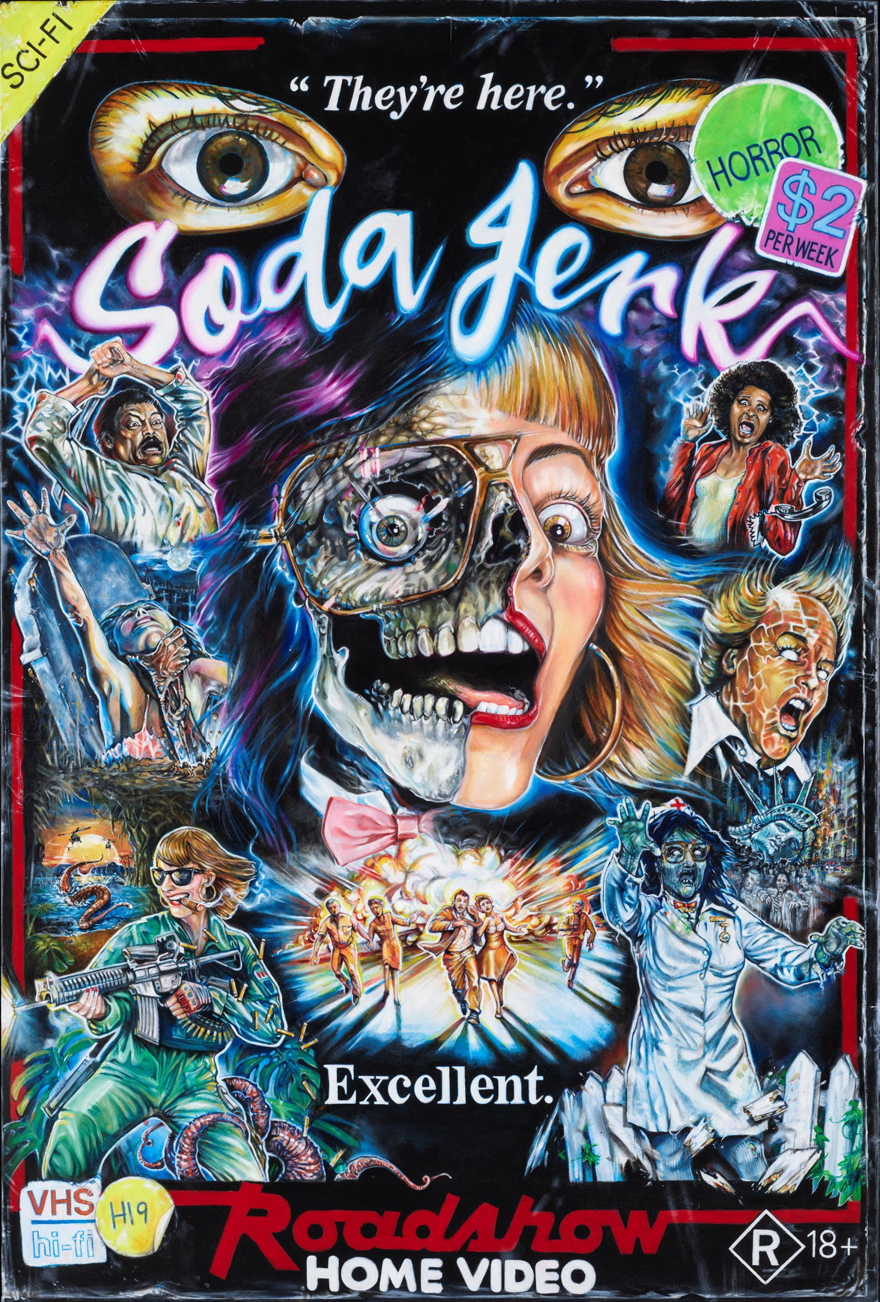 Drew Bickford’s nostalgic Archibald portrait of Soda Jerk