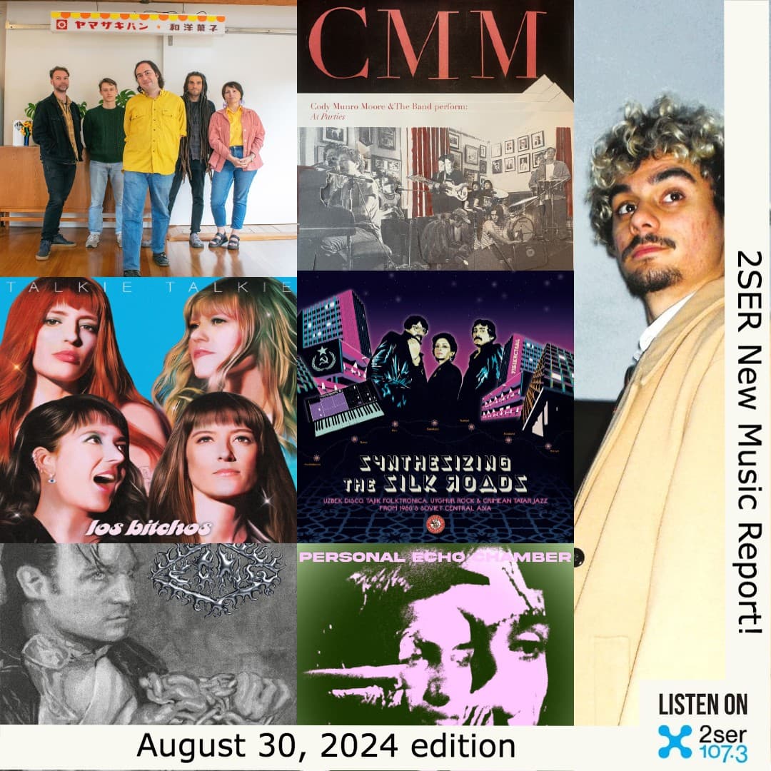 2SER New Music Report! (August 30, 2024 edition)