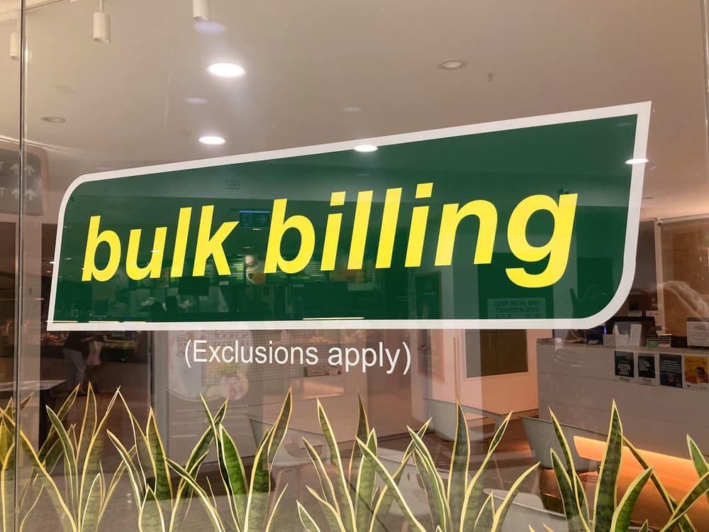 Bulk billing only for some