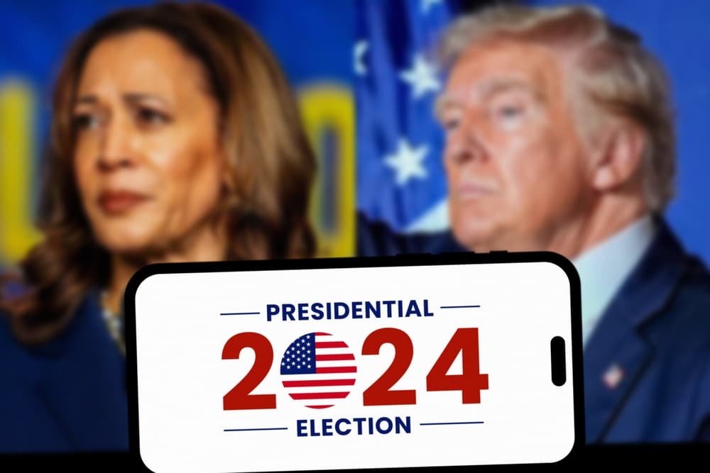 US Election Polls tied