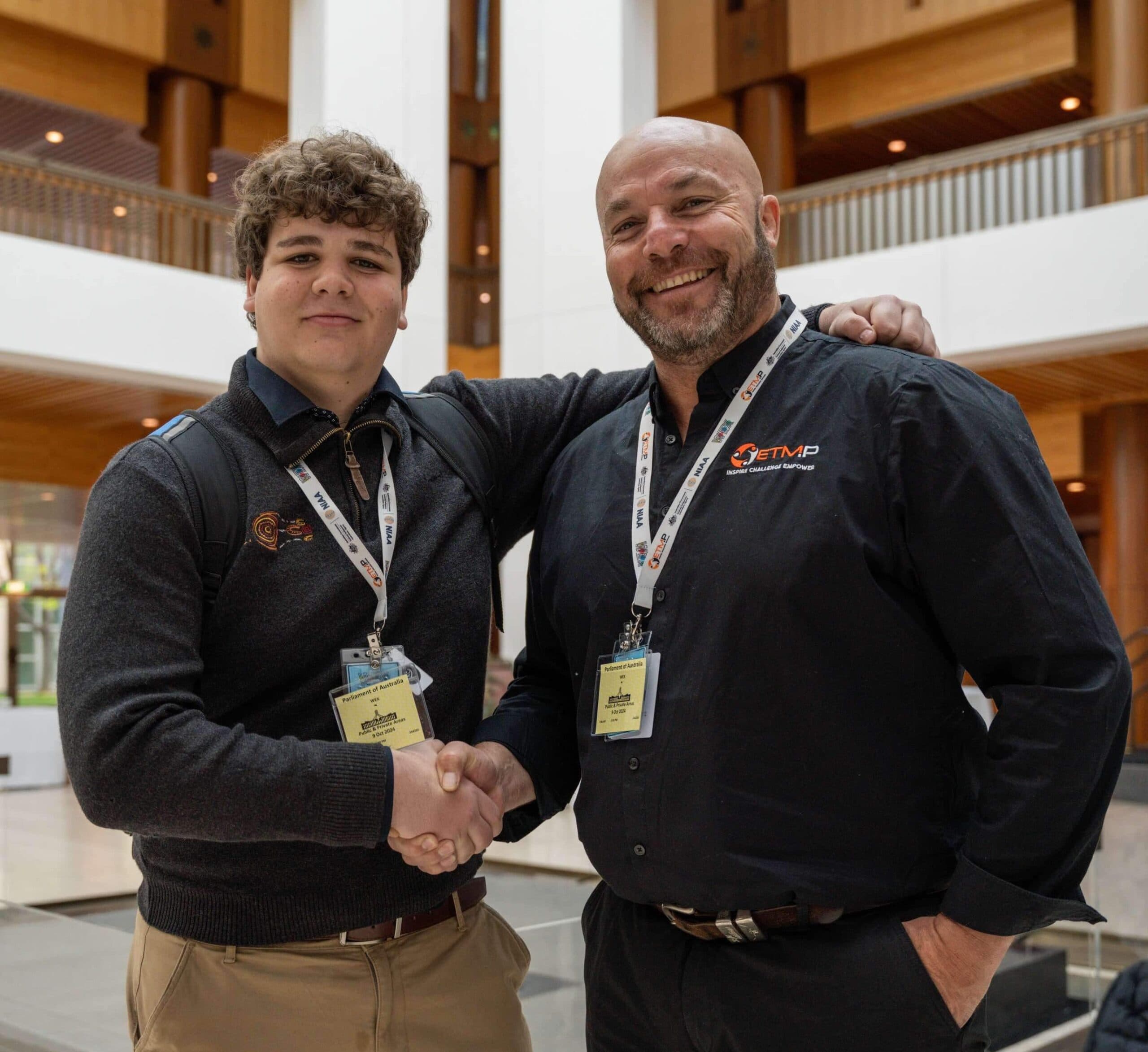 Indigenous students gathered in Canberra to empower youth