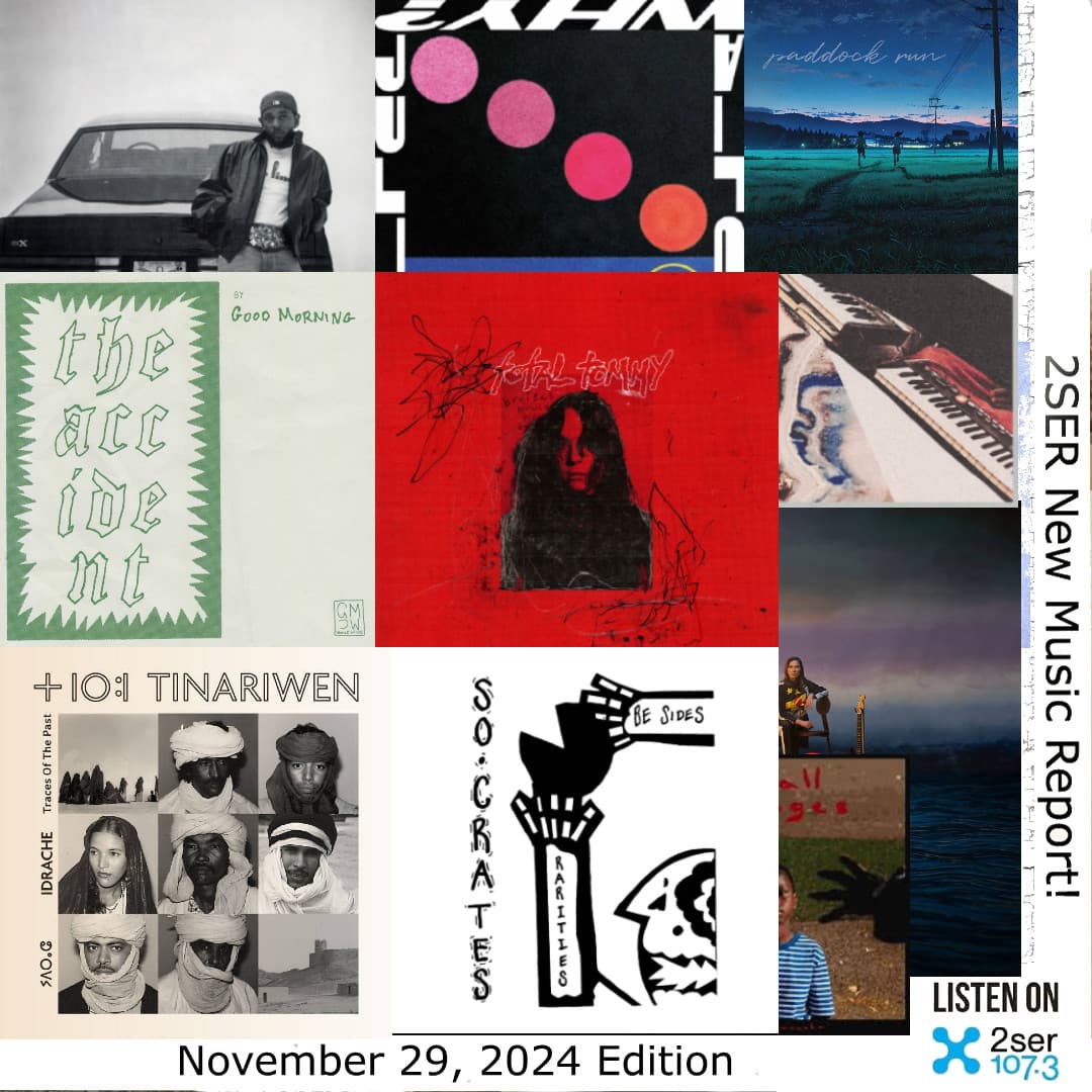 2SER New Music Report! (November 29, 2024 edition)