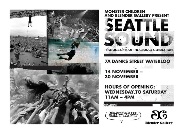 Seattle Sound: Photographs of the grunge generation