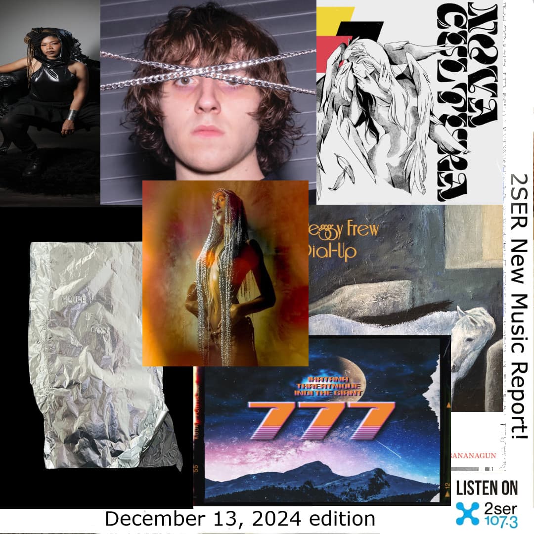 2SER New Music Report! (December 13, 2024 edition)