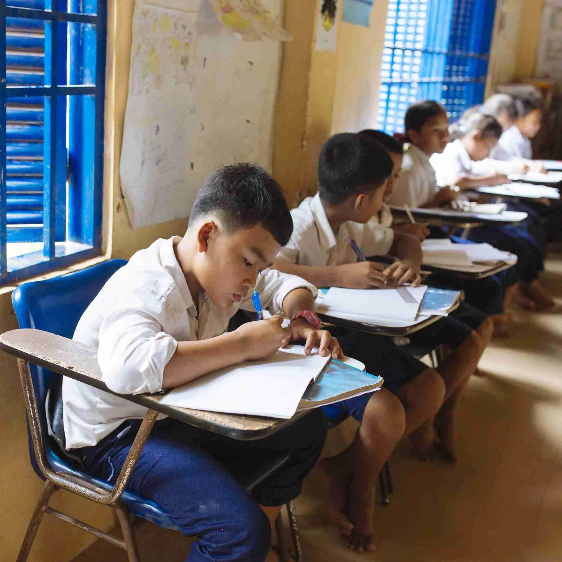 Clean water and a good education