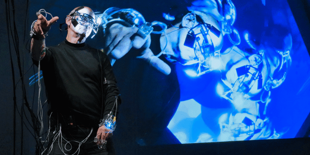 James Hullick & Stelarc with the Bolt Ensemble