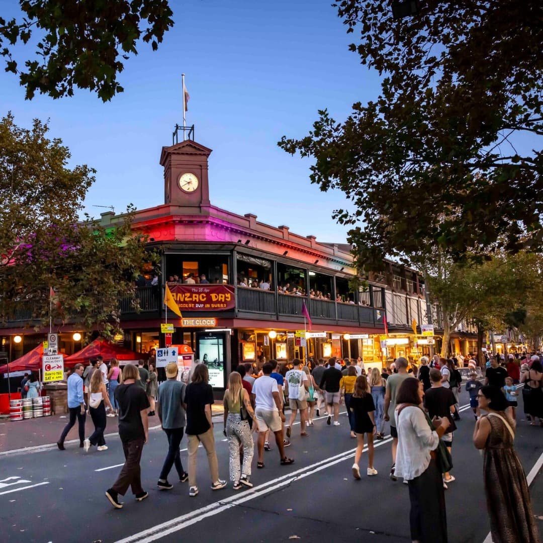 Sydney Streets on Crown
