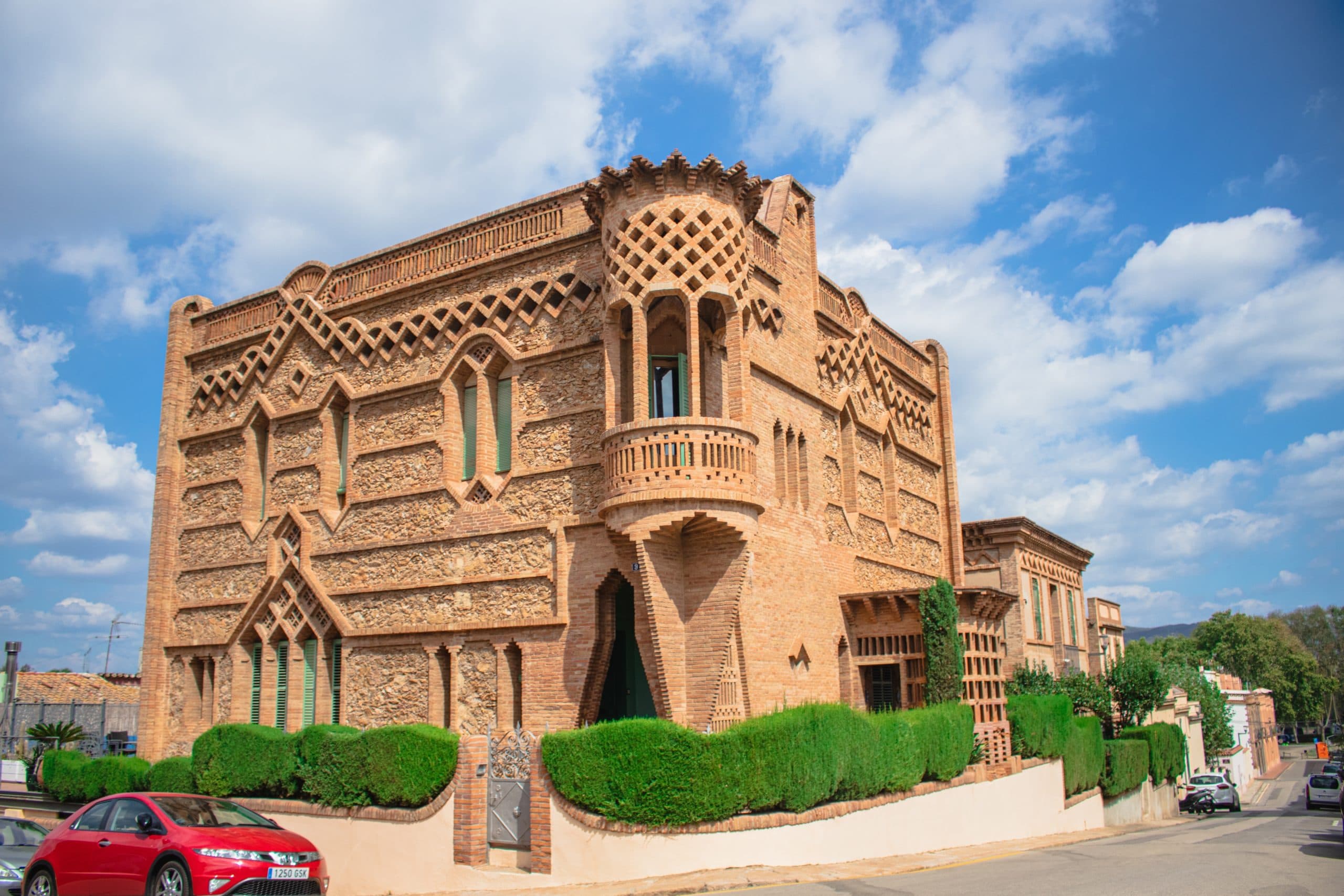 Antoni Gaudi the architect who built the church of Colònia Güell
