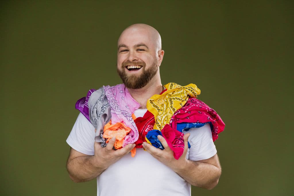 The Hanky Code is real. Jarryd Prain at the 2025 Sydney Comedy Festival