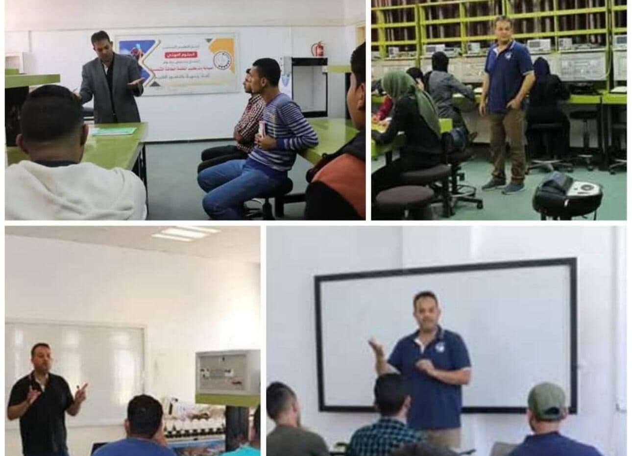 Gaza academics keeps college running under bombardment