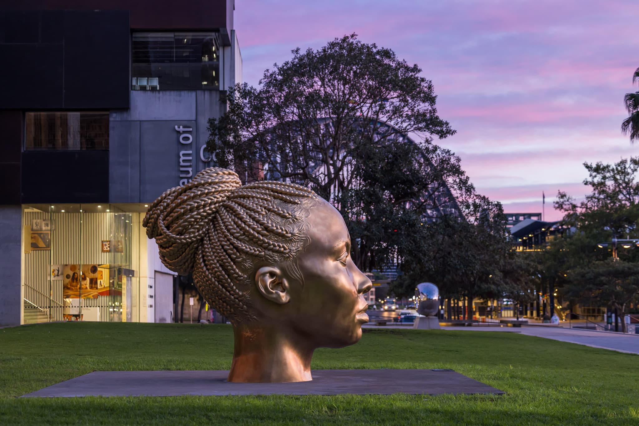 Ancient Feelings outside the MCA