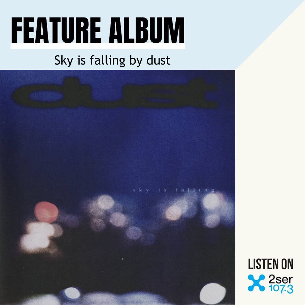 Sky is falling by dust