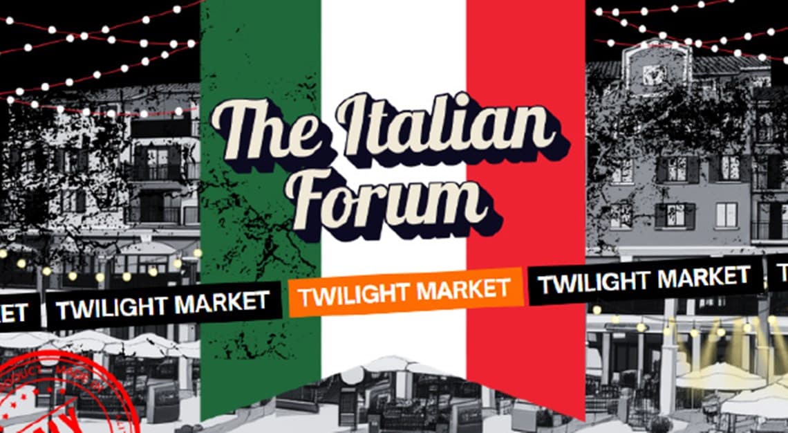 New Twilight Market at the Italian Forum, Leichhardt
